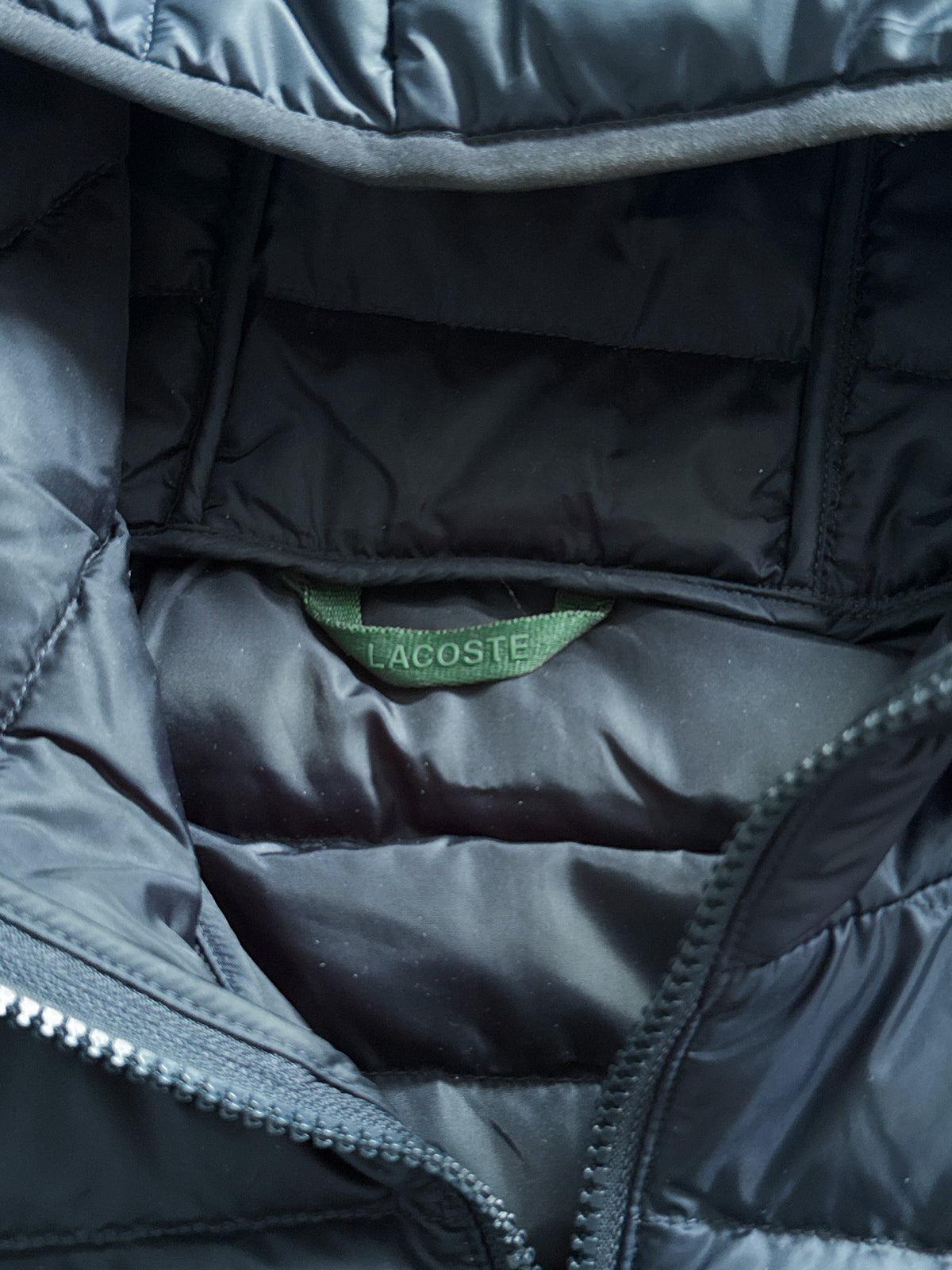 Lacoste Vintage Puffer / Winter Jacket | S/M
