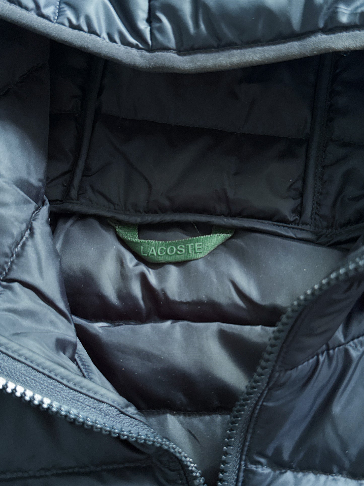 Lacoste Vintage Puffer / Winter Jacket | S/M