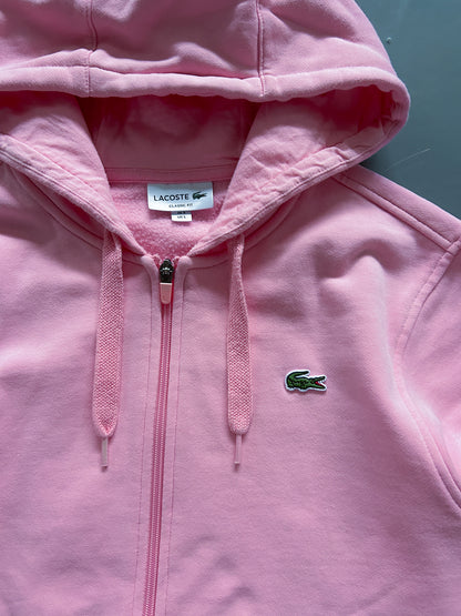 Lacoste Vintage *PINK* Sweatjacke | L