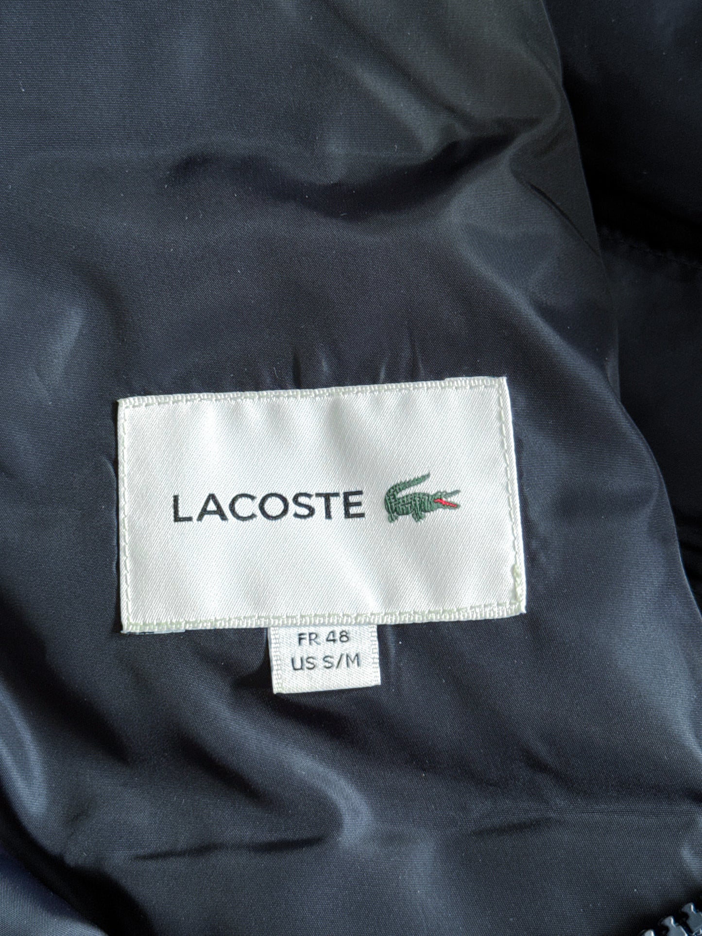 Lacoste Vintage Puffer / Winter Jacket | S/M