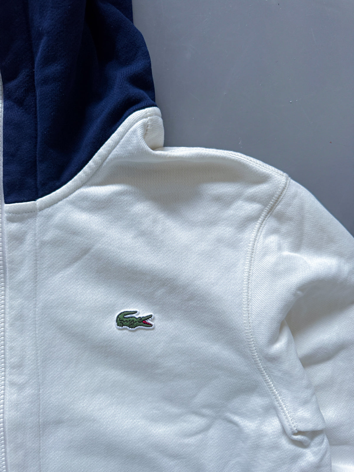 Lacoste Vintage *Full-Zip* Sweatjacke | M