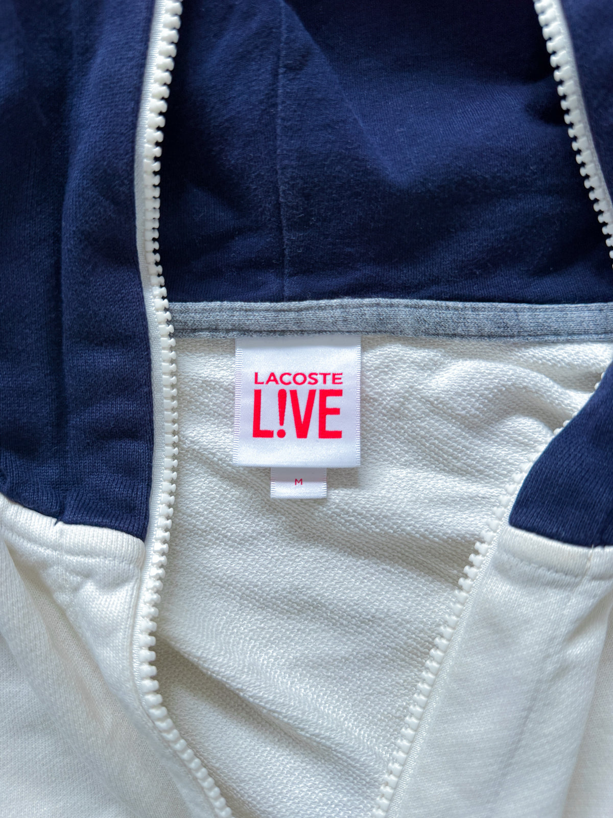 Lacoste Vintage *Full-Zip* Sweatjacke | M