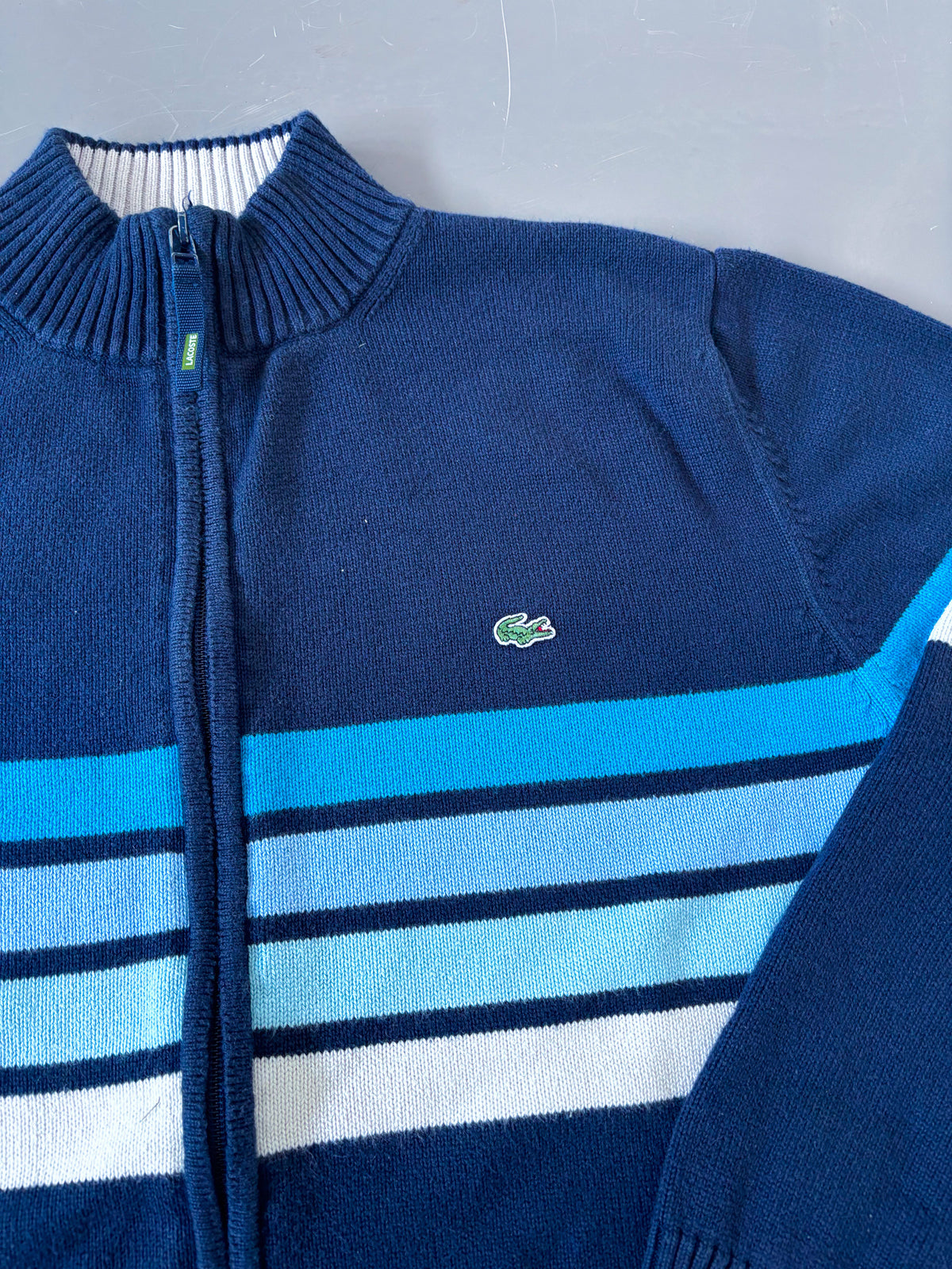 Lacoste Vintage Strickjacke | L