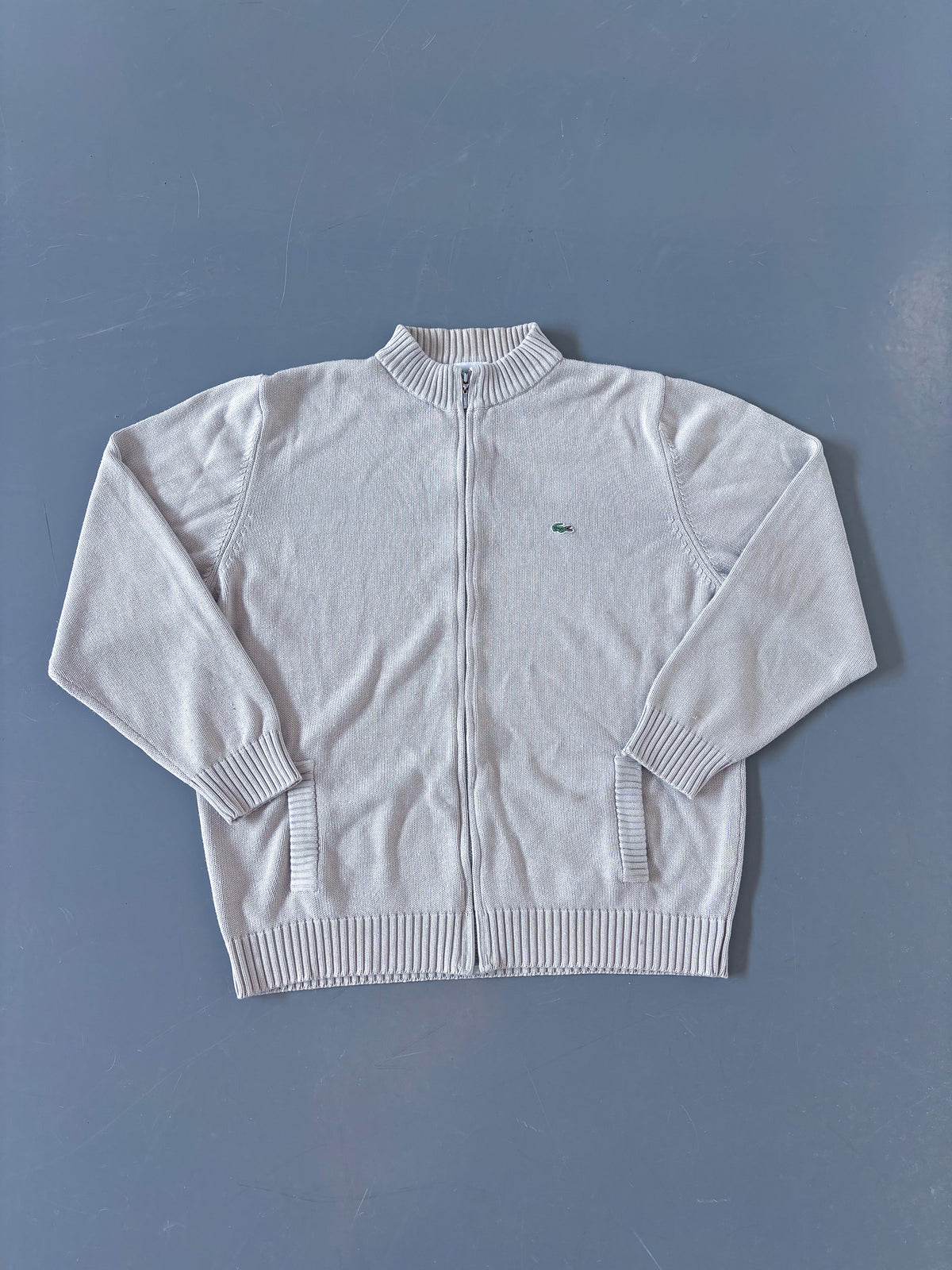 Lacoste Vintage Strickjacke | XL