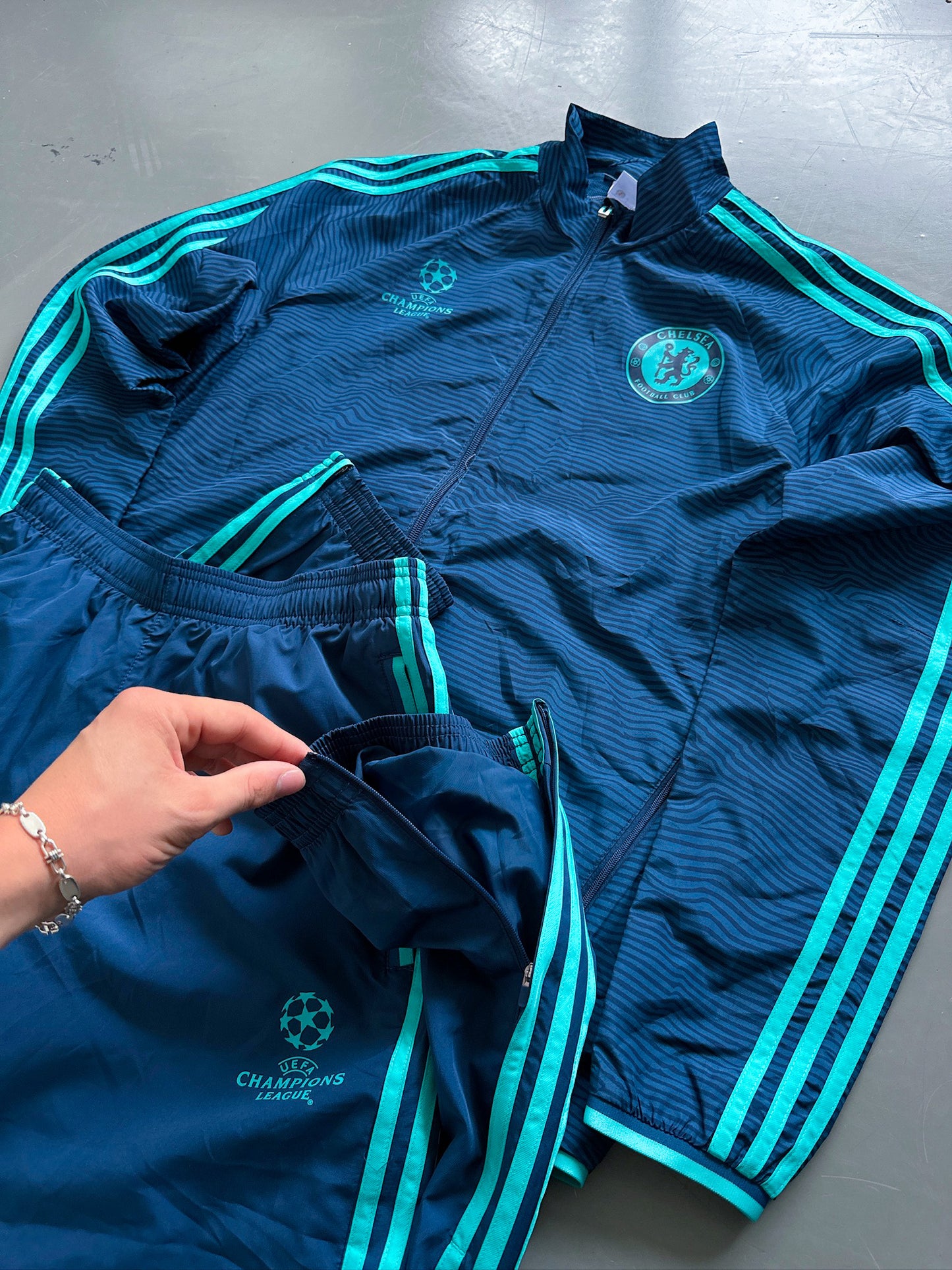 Vintage Adidas x Chelsea Tracksuit | M