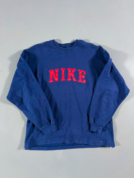 Nike Vintage Spellout Pullover | XL