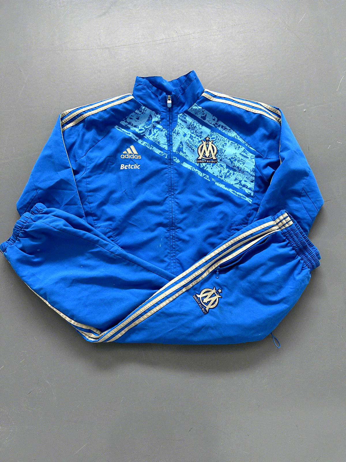 Adidas x Olympique Marseille Vintage Tracksuit | L