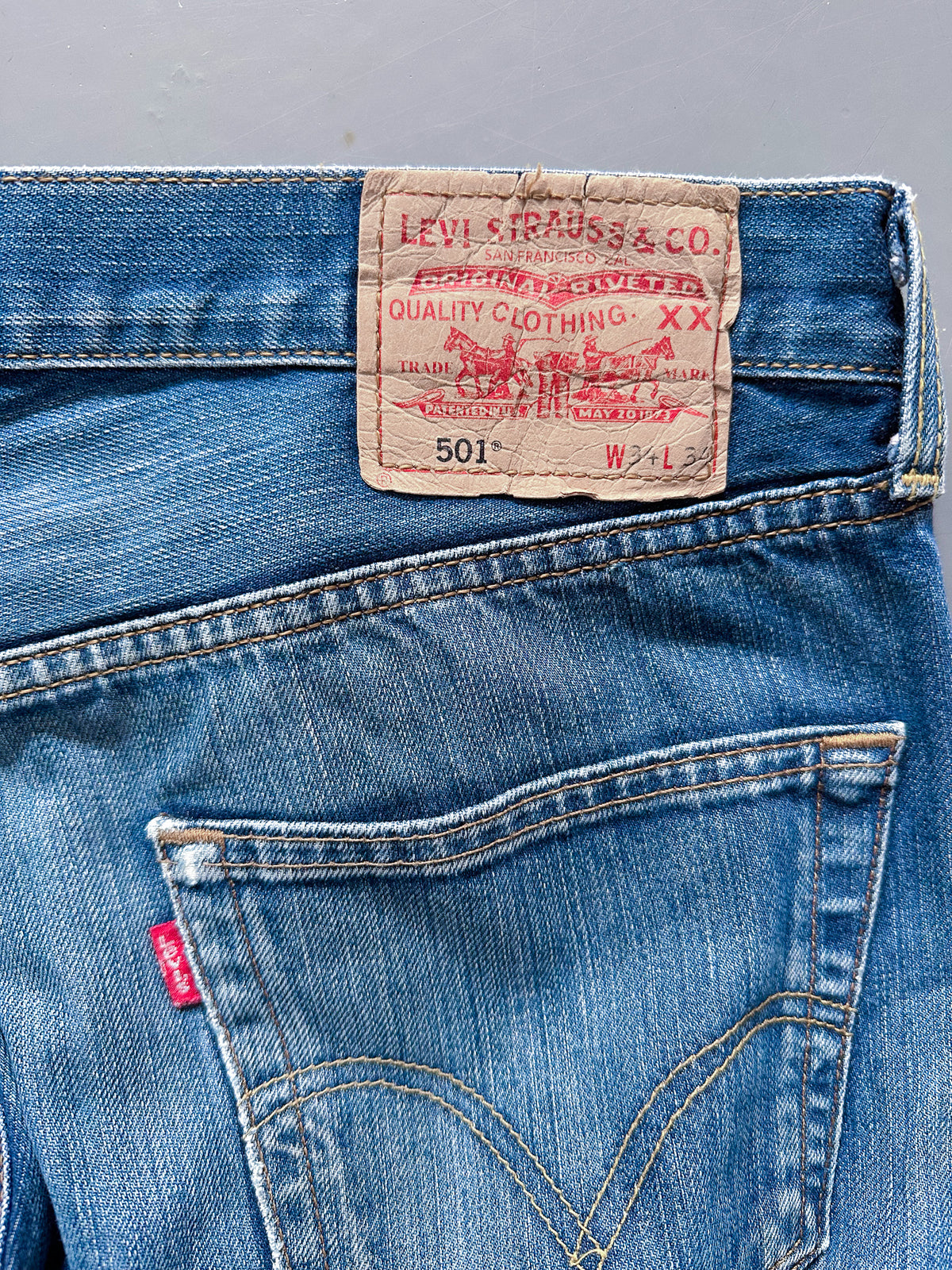 Levis Vintage 501 Jeans | 34/34