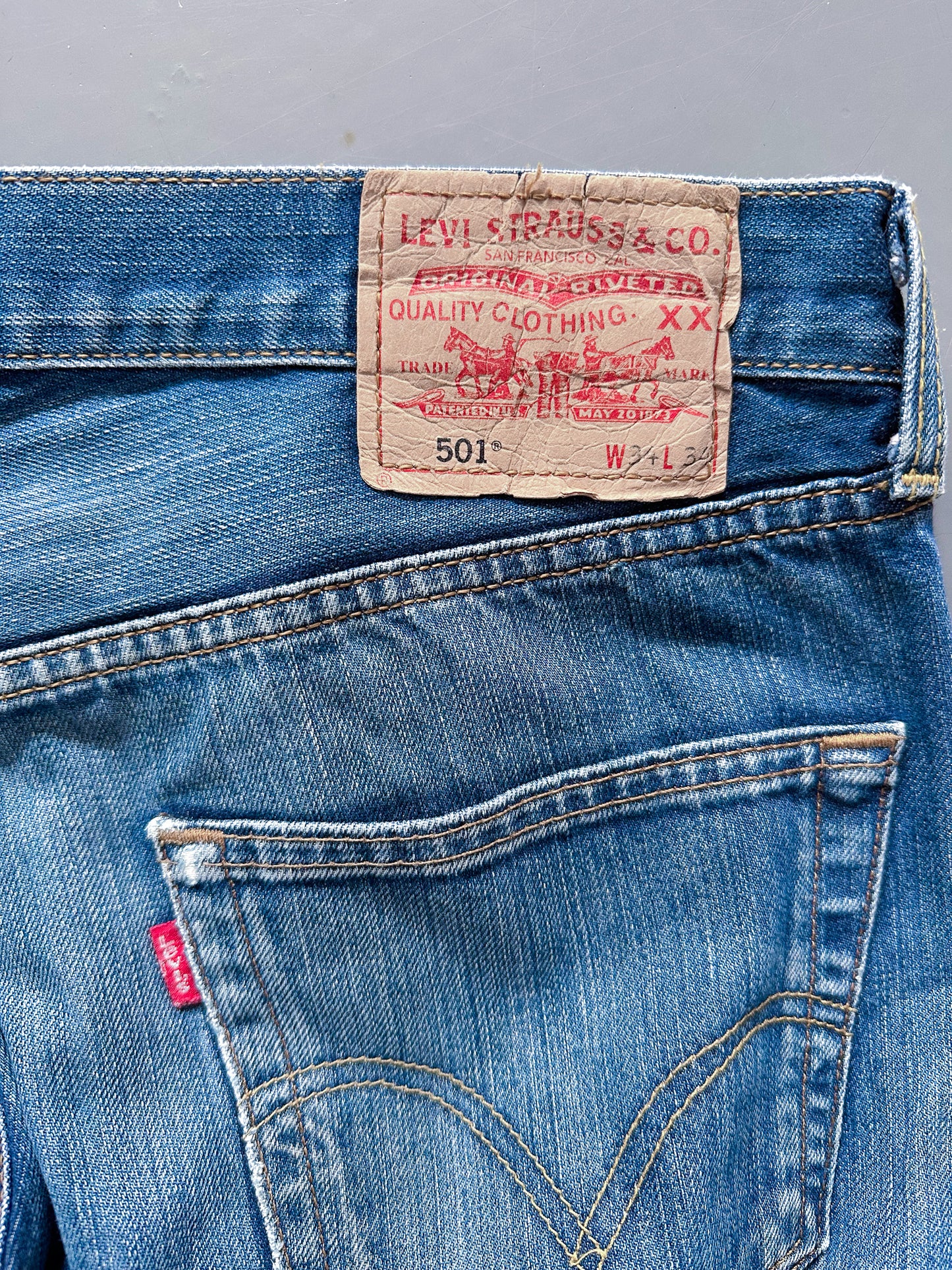 Levis Vintage 501 Jeans | 34/34