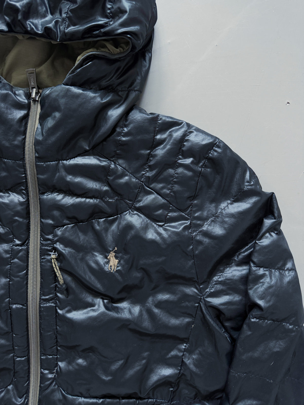 Polo Ralph Lauren Vintage *Reversible* Puffer / Winter Jacket | S