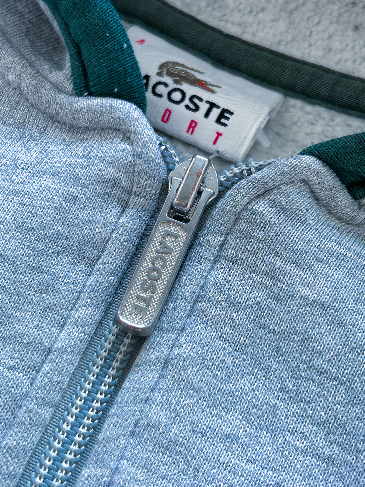 Lacoste Vintage Sweatjacke | M