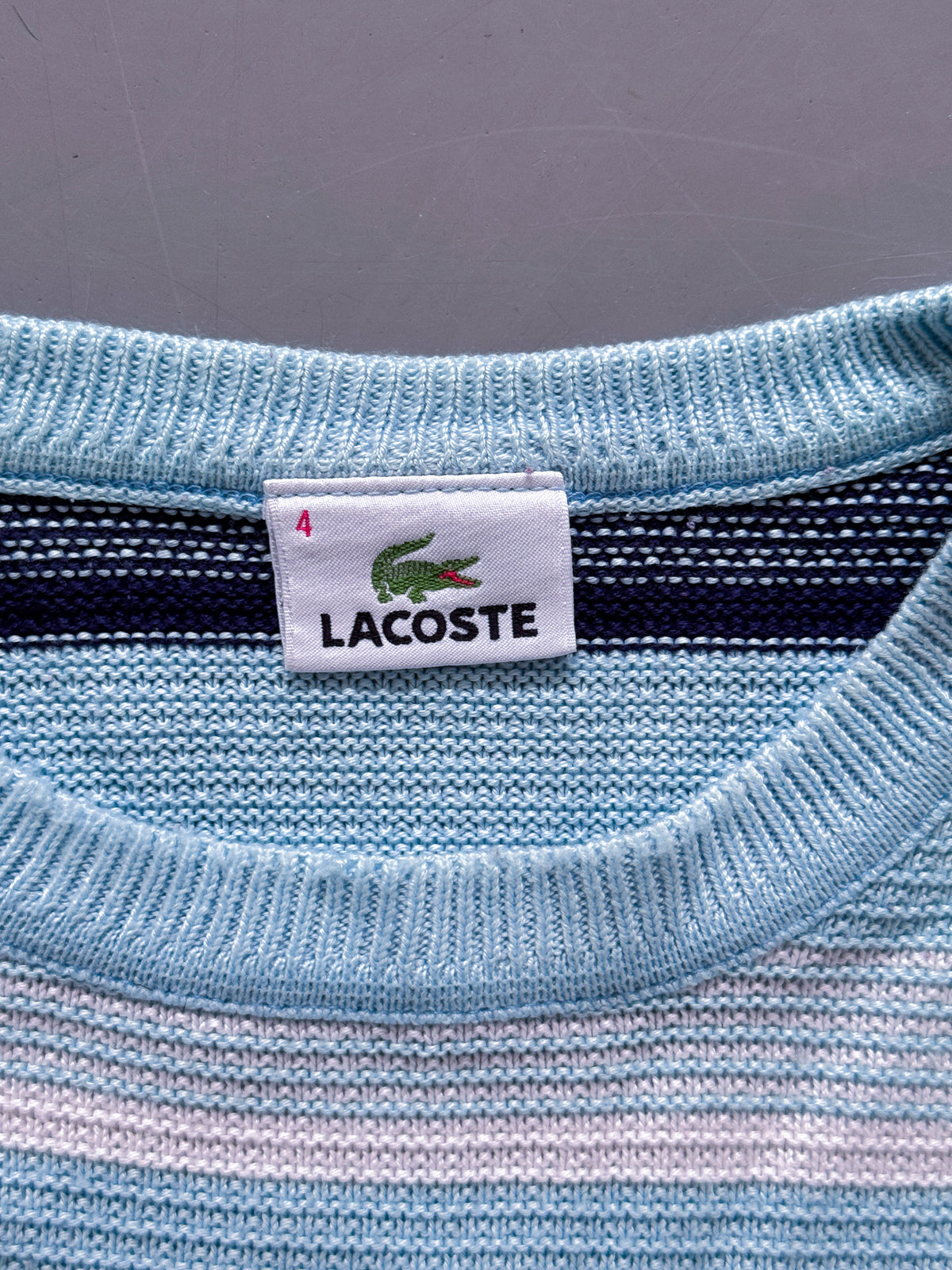 Lacoste Vintage *Babyblue* Pullover | M