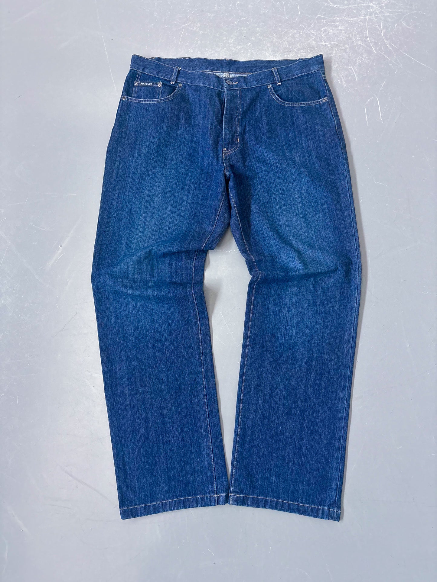 YSL Vintage Sraight-Fit Jeans | XL