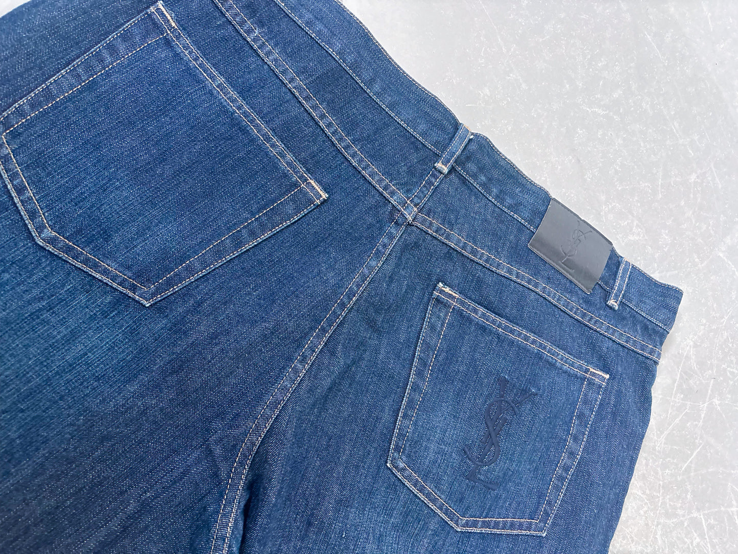 YSL Vintage Sraight-Fit Jeans | XL