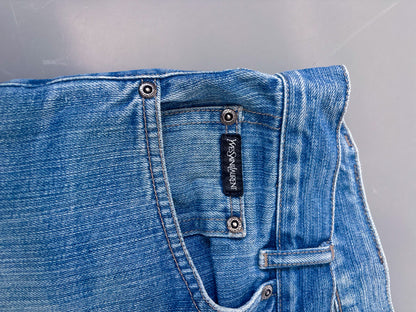 YSL Vintage Straight-Fit Jeans | M/L