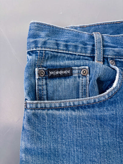 YSL Vintage Straight-Fit Jeans | M