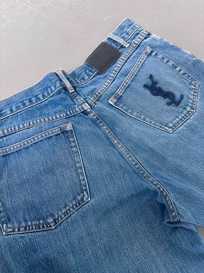 YSL Vintage Straight-Fit Jeans | M