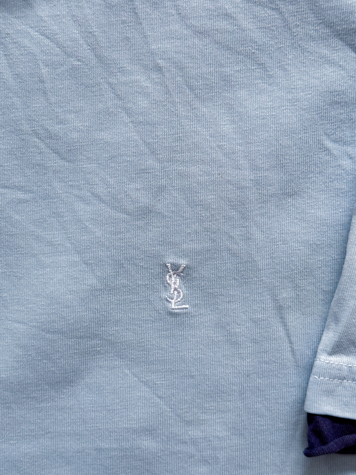 Yves Saint Laurent Vintage *Babyblue* Polo-Shirt | M