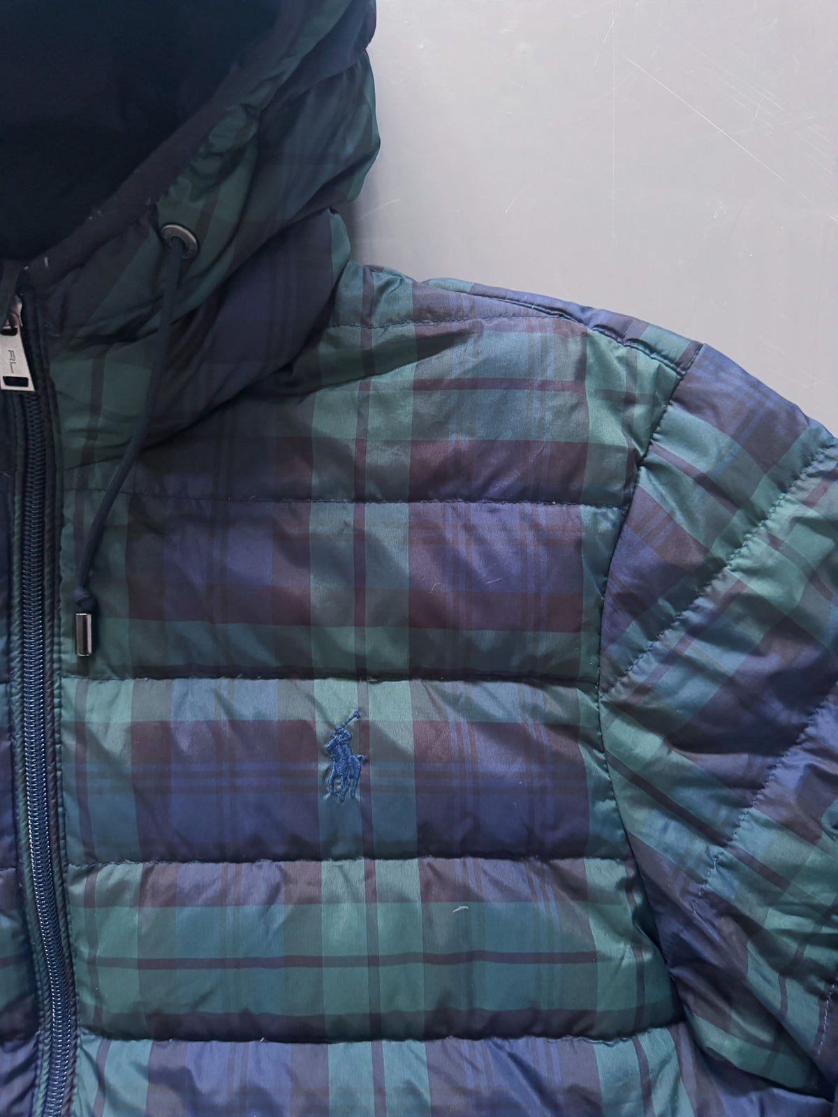 Polo Ralph Lauren Vintage *PLAID* Puffer / Winter Jacket | M
