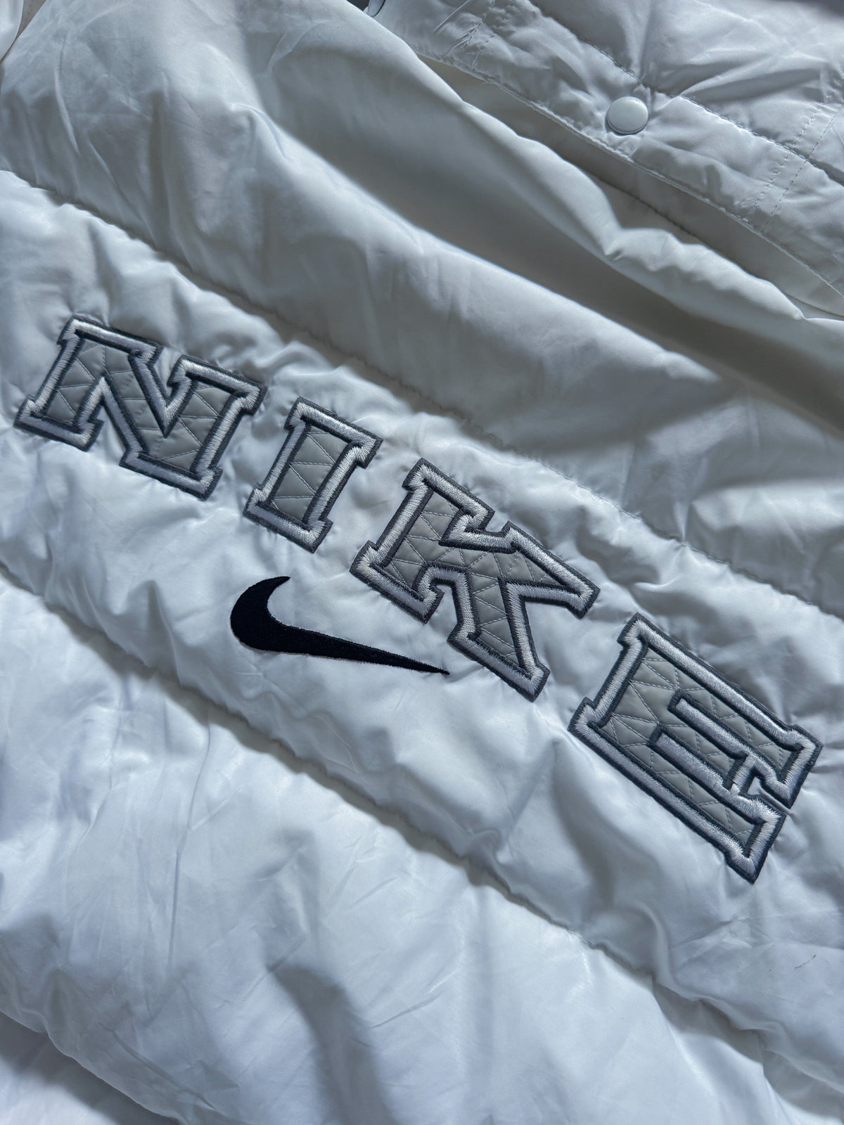 Nike Vintage *SPELLOUT* Puffer / Winter Jacket | L