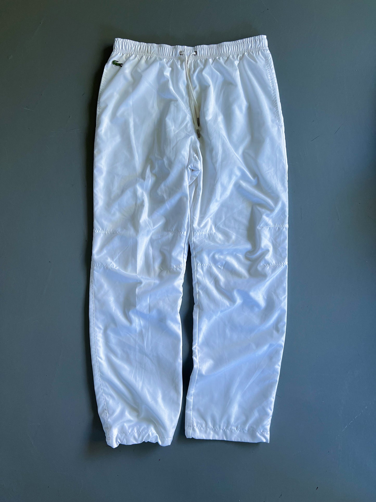 Lacoste Vintage *PREMIUM* Open Leg Trackpants | L