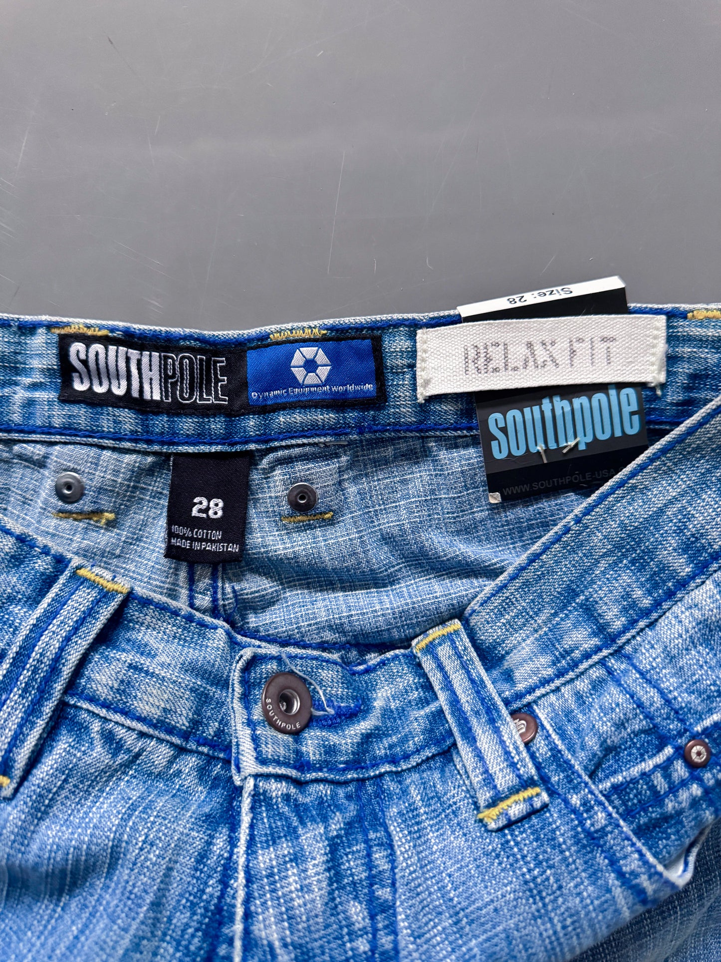 Southpole Vintage Baggy Jeans | S
