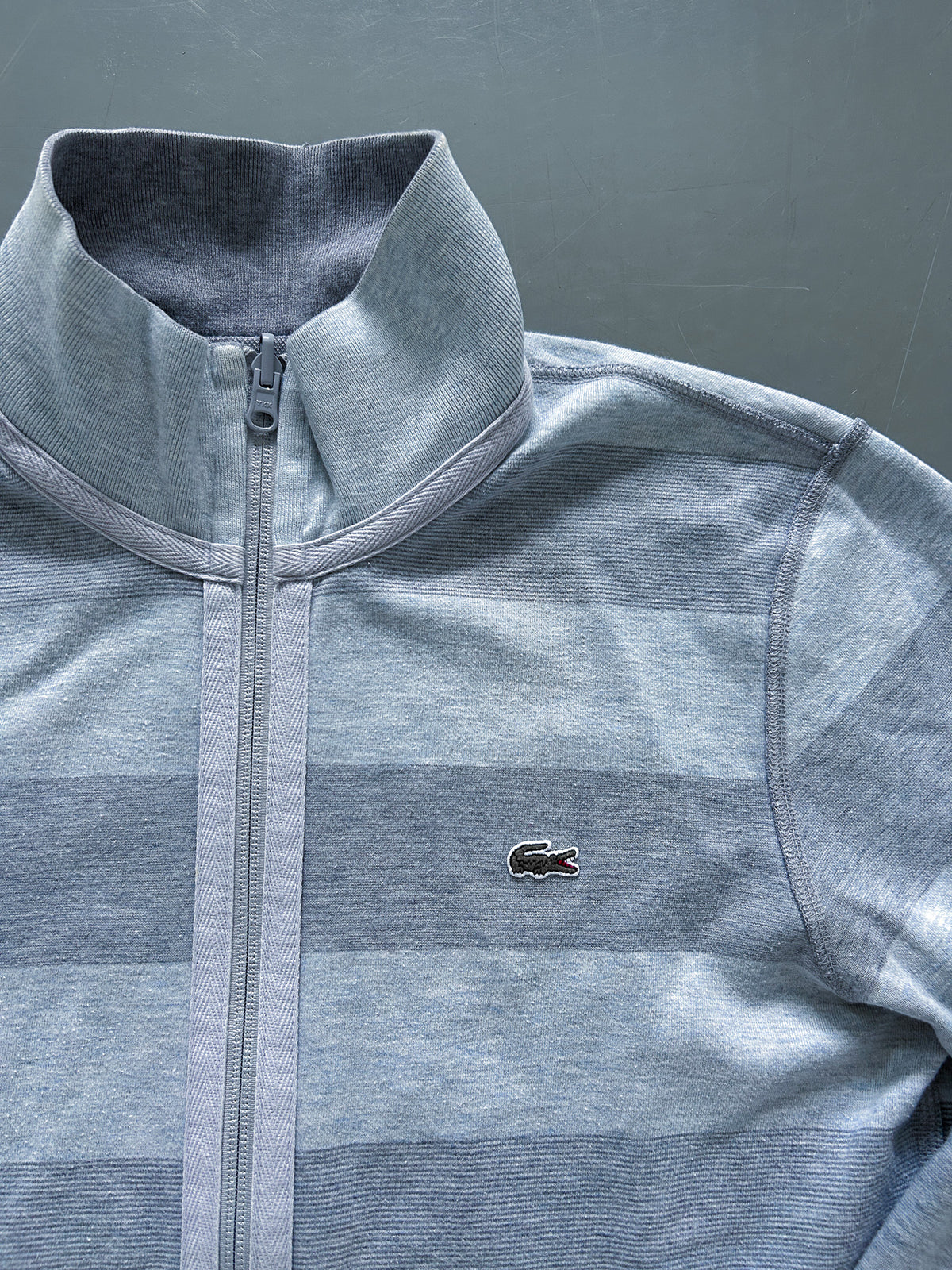 Lacoste Vintage *Reversible* Sweatjacke | S