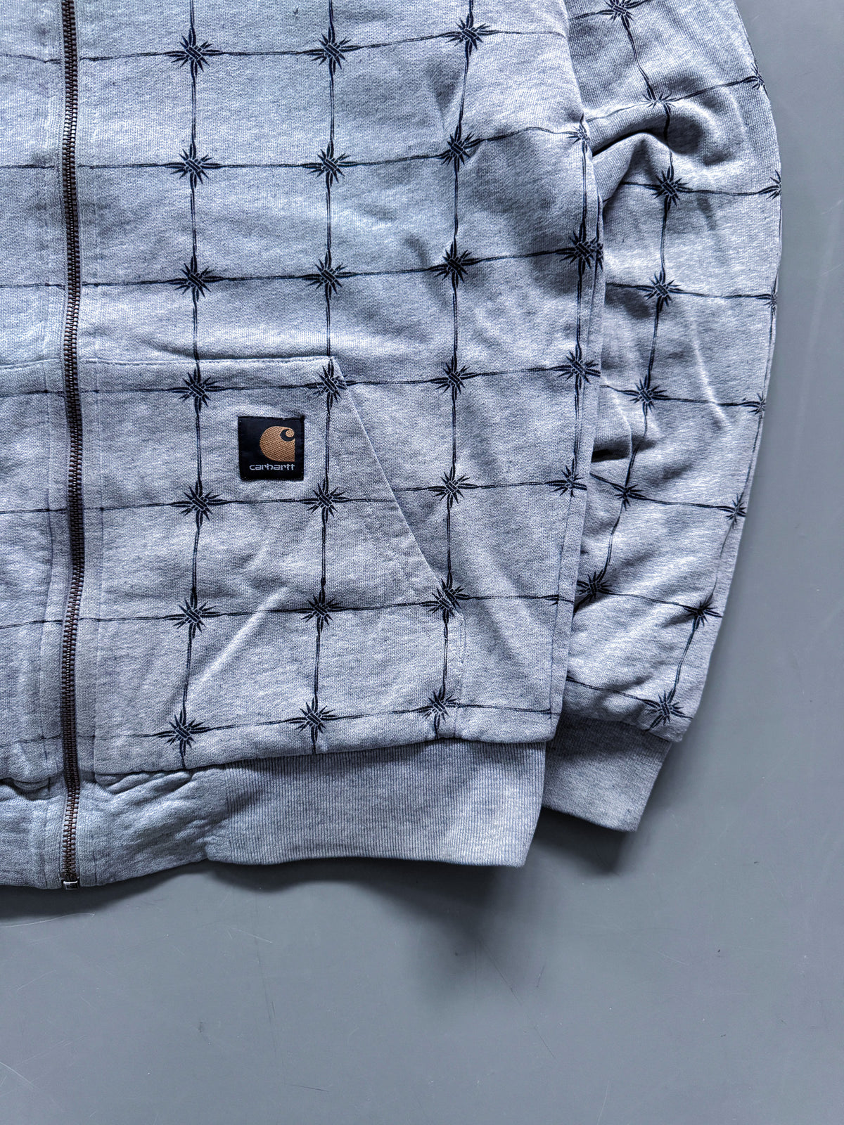 Carhartt Vintage *Barbwire* Sweatjacke | M