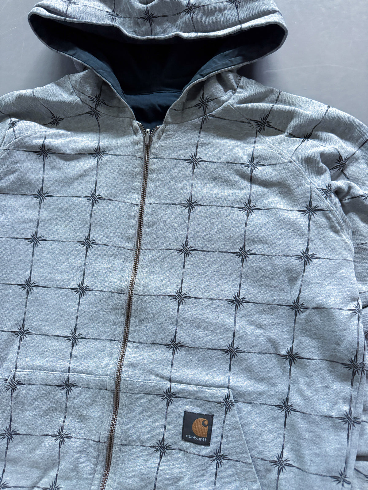 Carhartt Vintage *Barbwire* Sweatjacke | M
