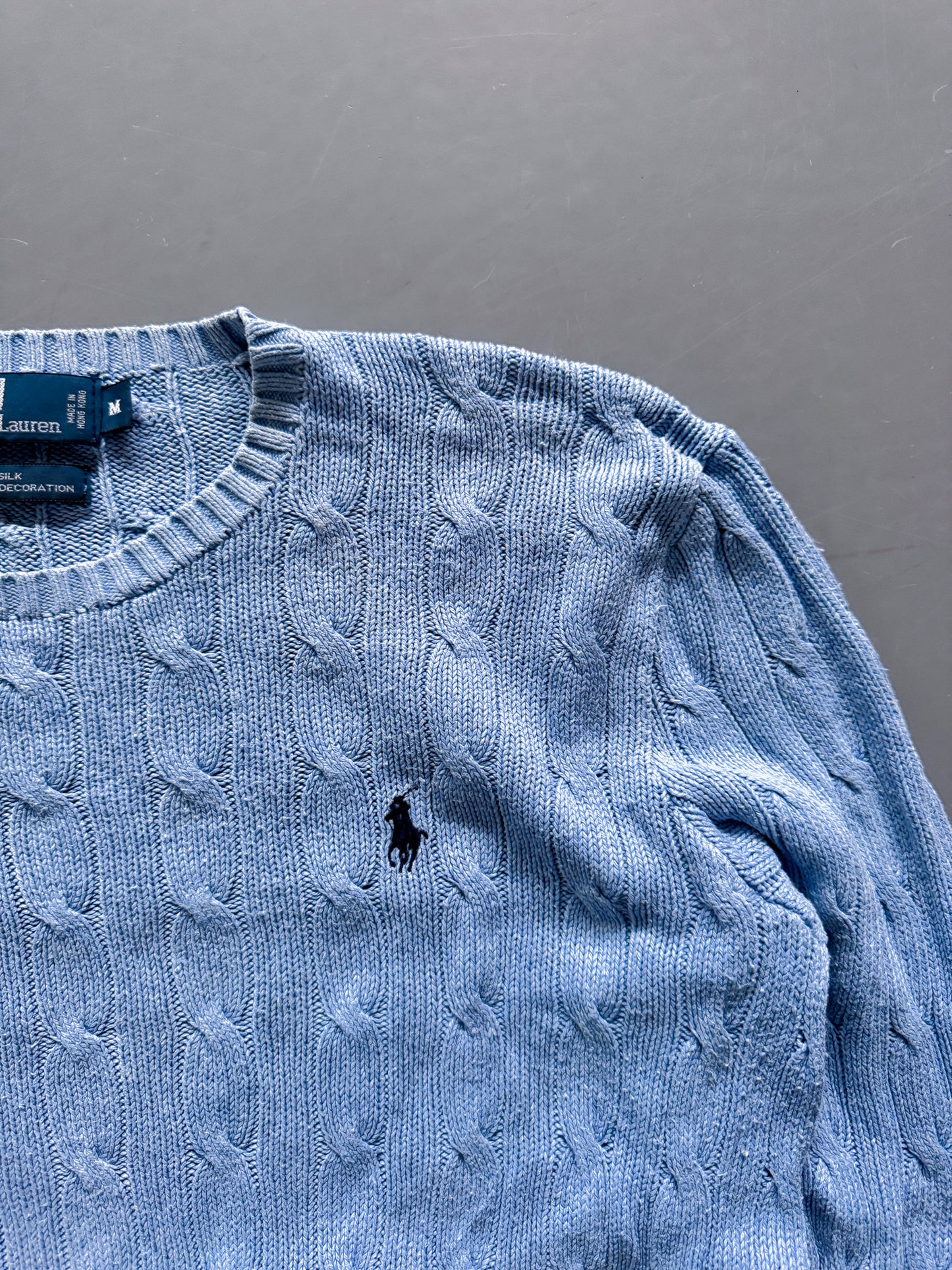 Polo Ralph Lauren Vintage *Cable Knit* Pullover | M