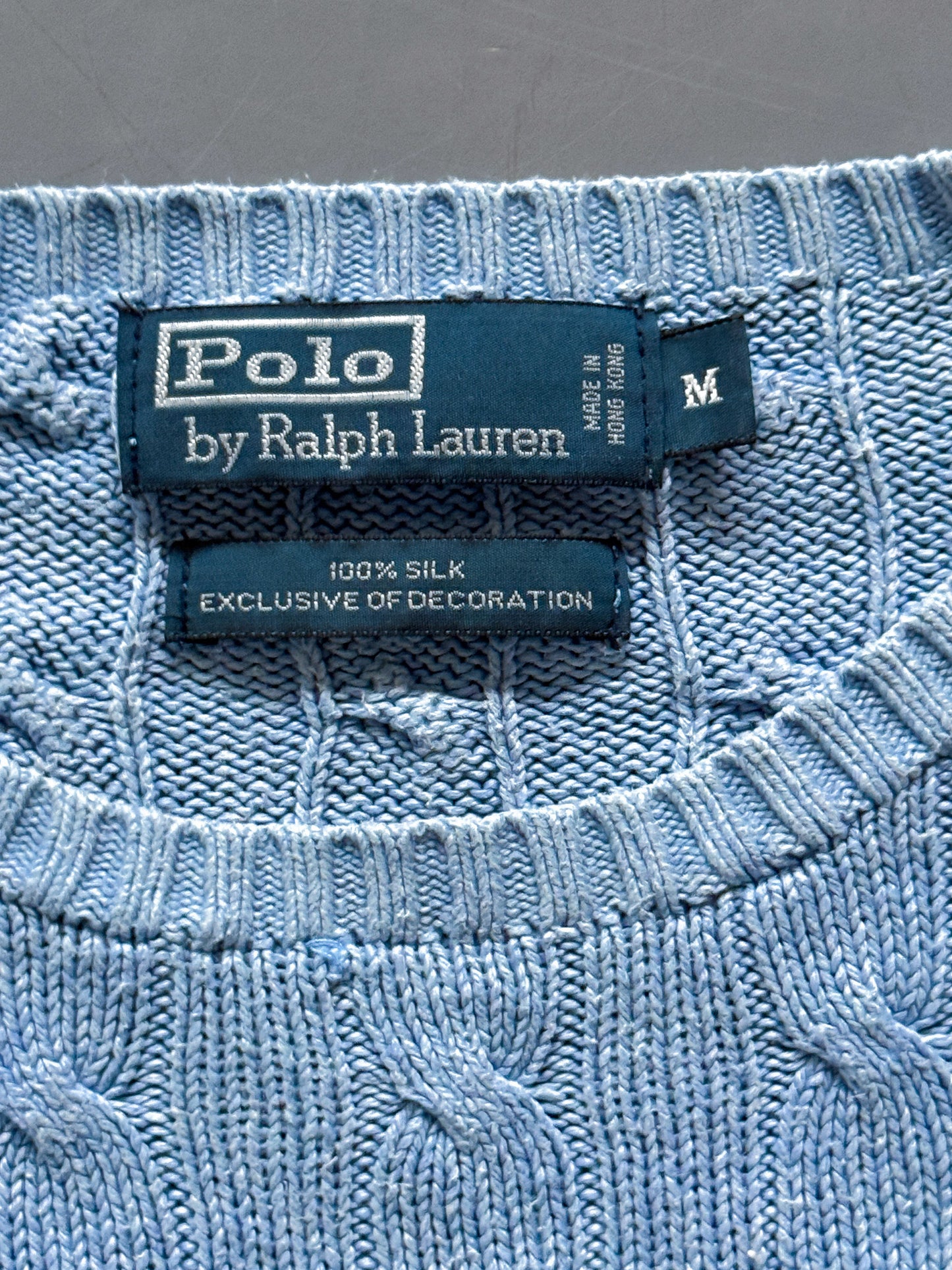 Polo Ralph Lauren Vintage *Cable Knit* Pullover | M