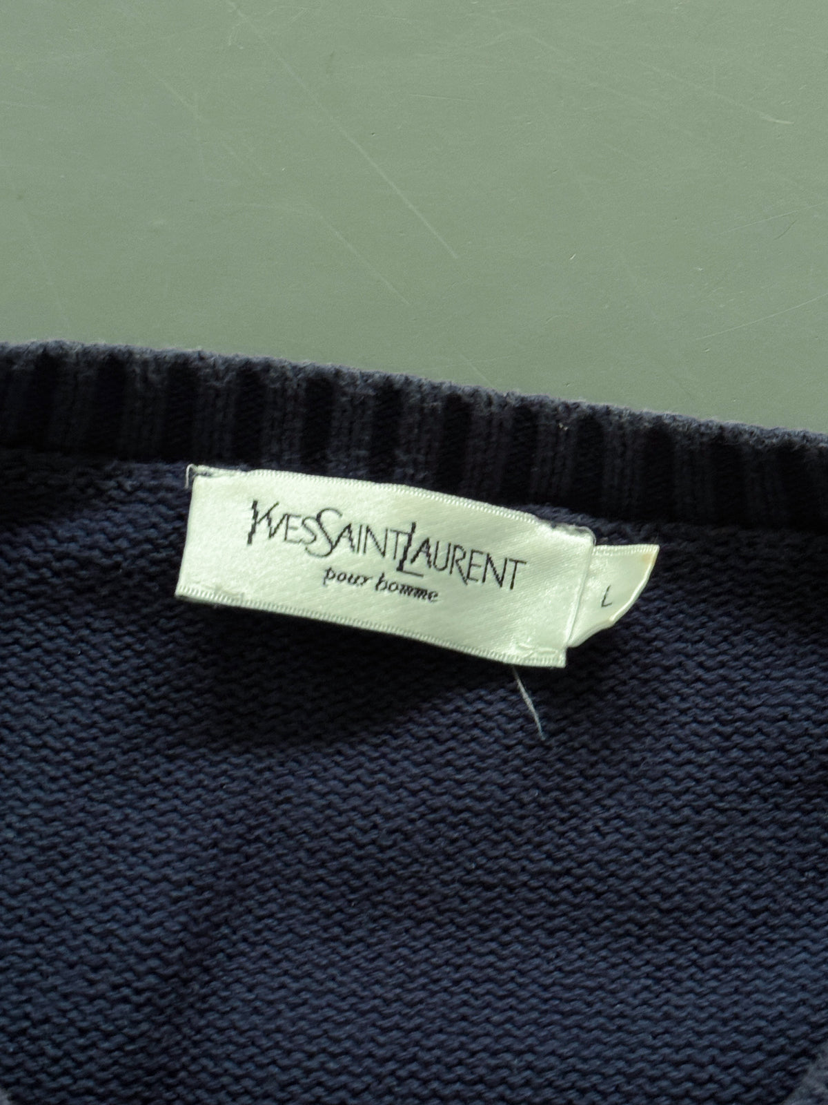 Yves Saint Laurent *YSL* Vintage Pullover | L