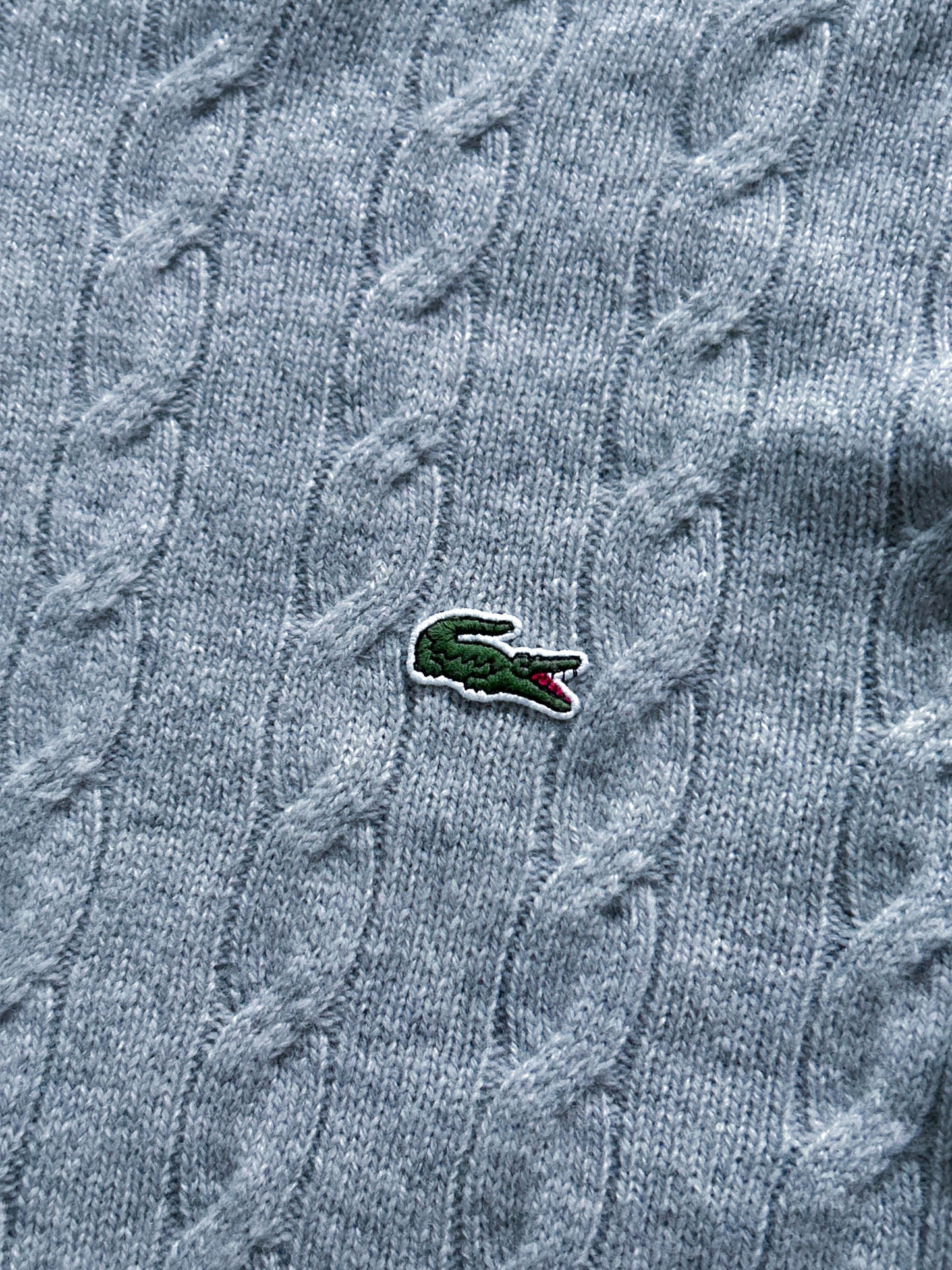 Lacoste Vintage *Cable Knit* Pullover  | S