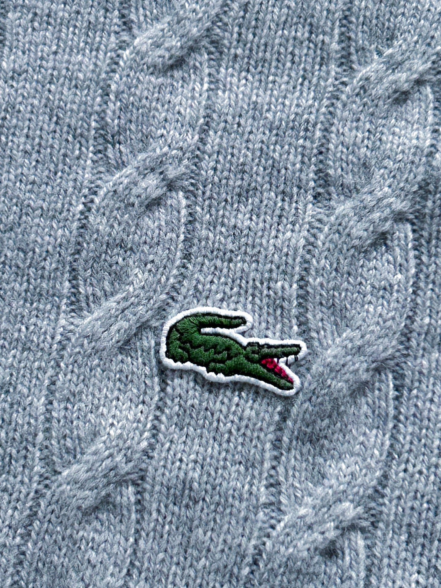 Lacoste Vintage *Cable Knit* Pullover  | S
