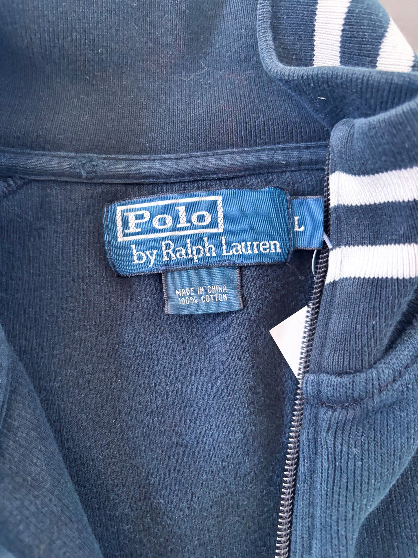 Polo Ralph Lauren Vintage Zip Pullover | L