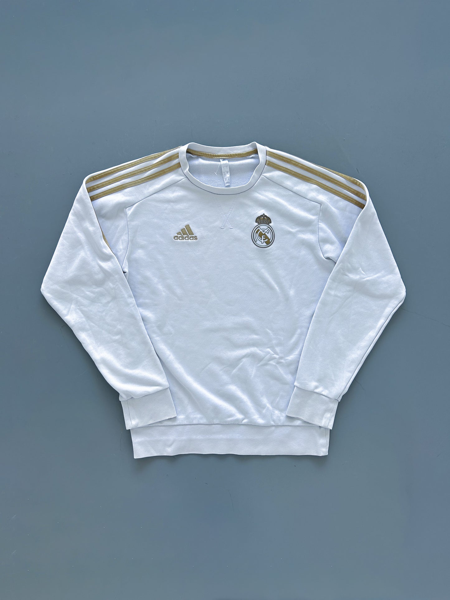 Real Madrid x Adidas Vintage Pullover | S