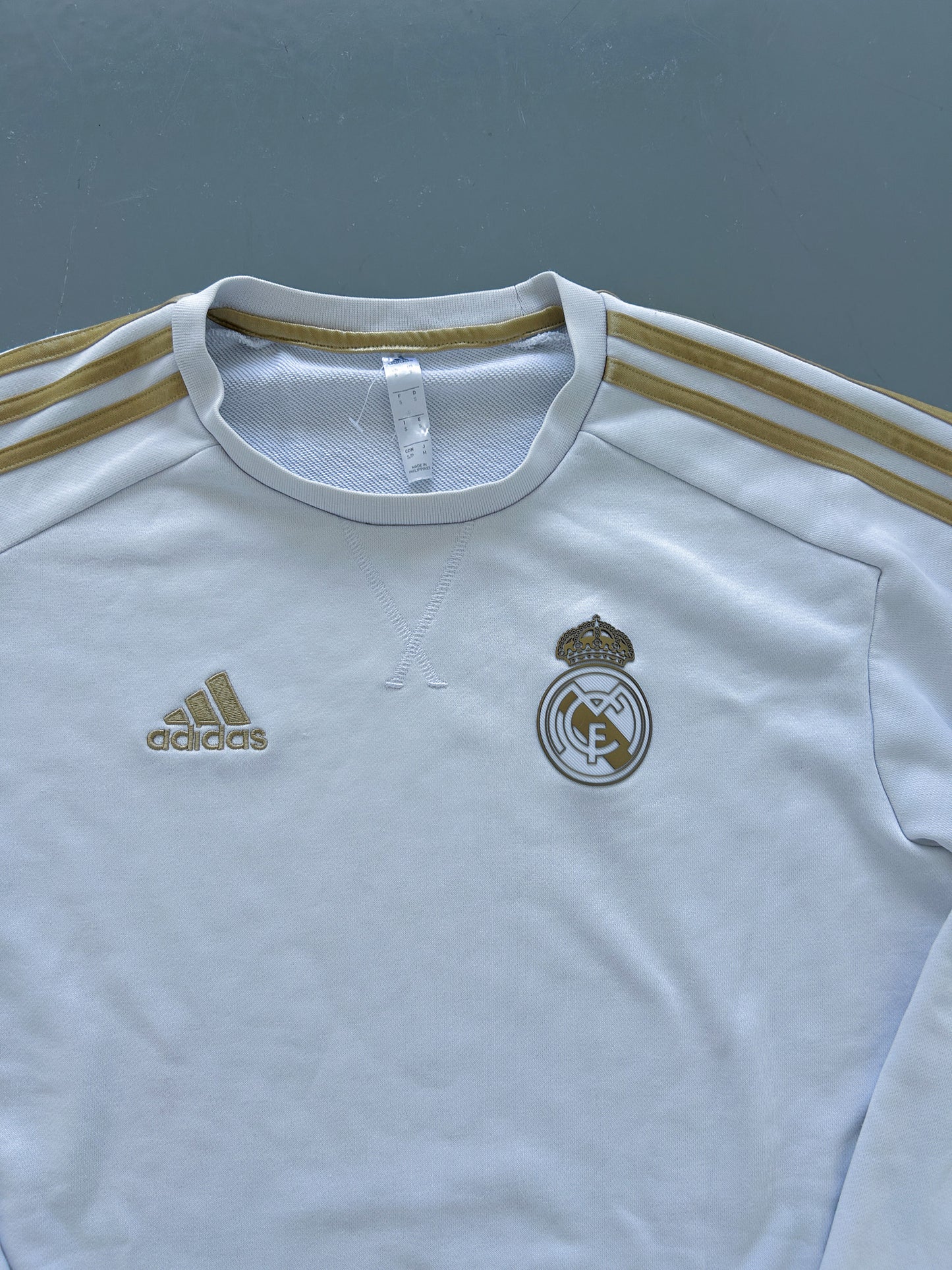Real Madrid x Adidas Vintage Pullover | S