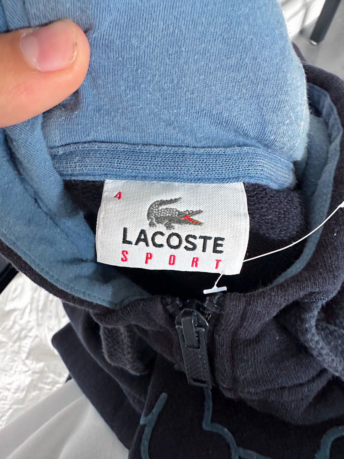 Lacoste Vintage Sweatjacke | M