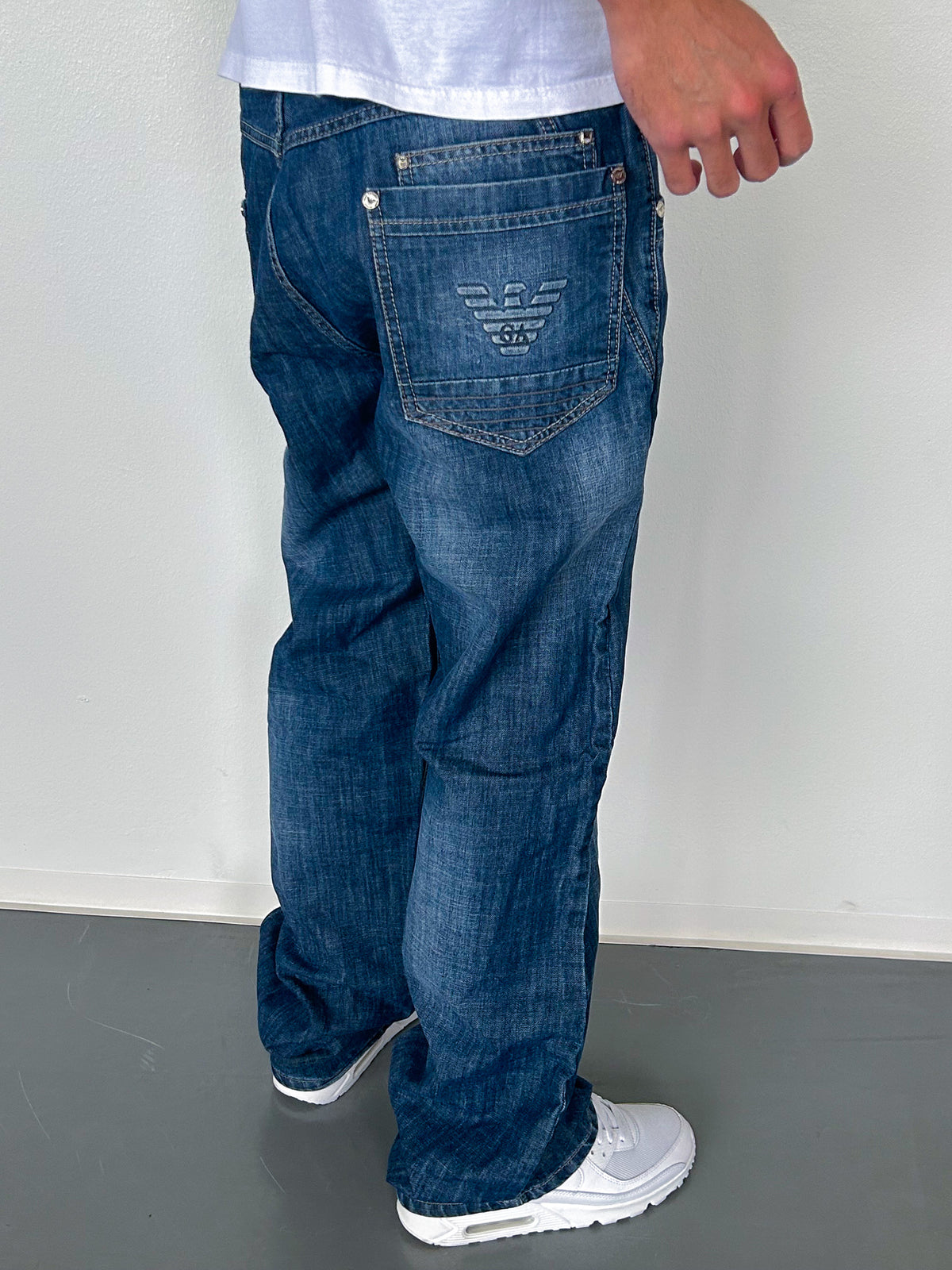 Emporio Armani Vintage Baggy Jeans | XXL
