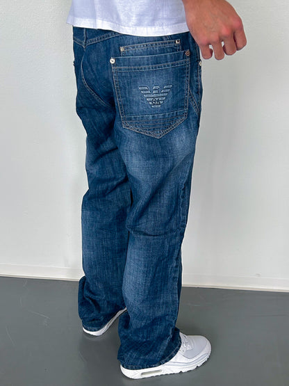 Emporio Armani Vintage Baggy Jeans | XXL