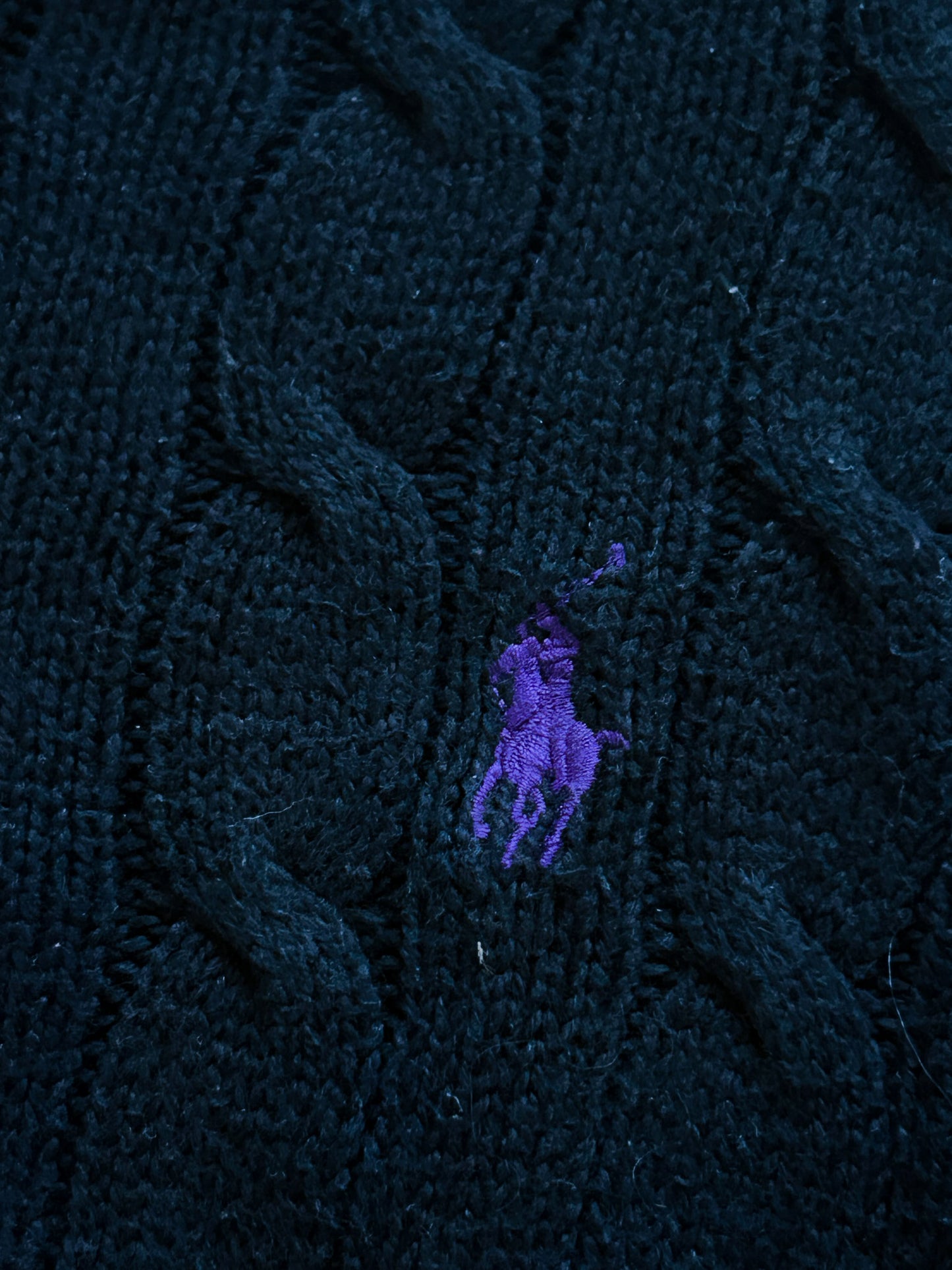 Polo Ralph Lauren Vintage *Cable Knit* Pullover | S