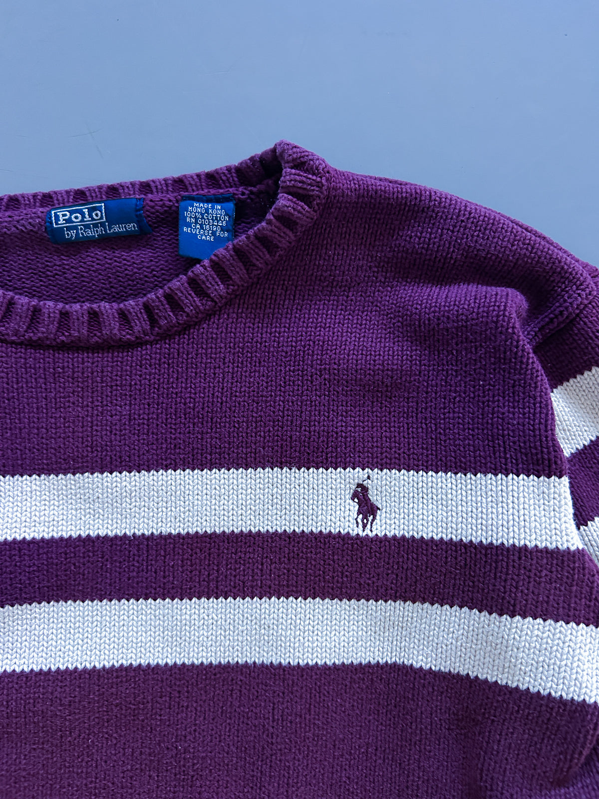 Polo Ralph Lauren Vintage *Wine Red* Pullover | XS