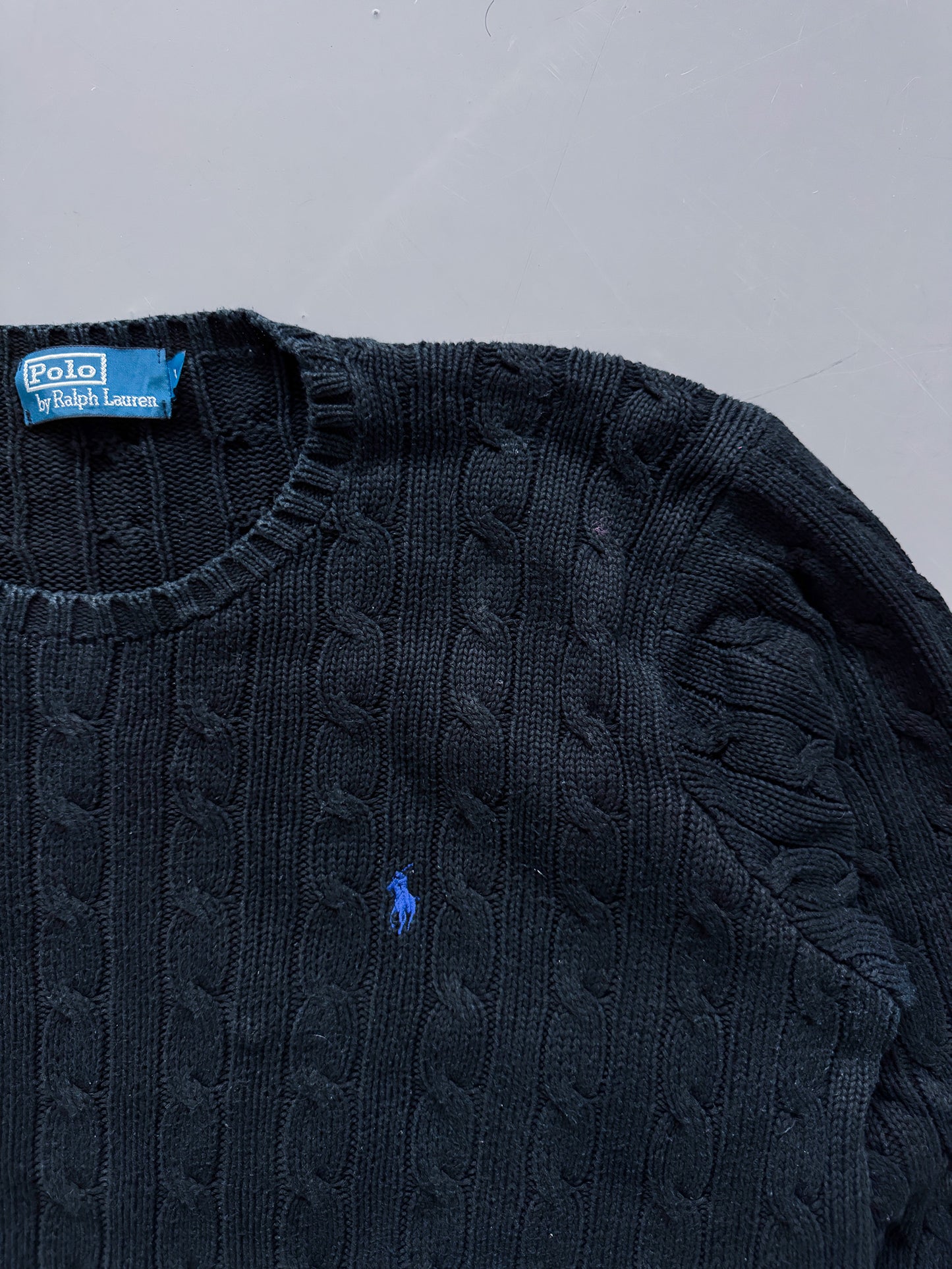 Polo Ralph Lauren Vintage *Cable Knit* Pullover | L