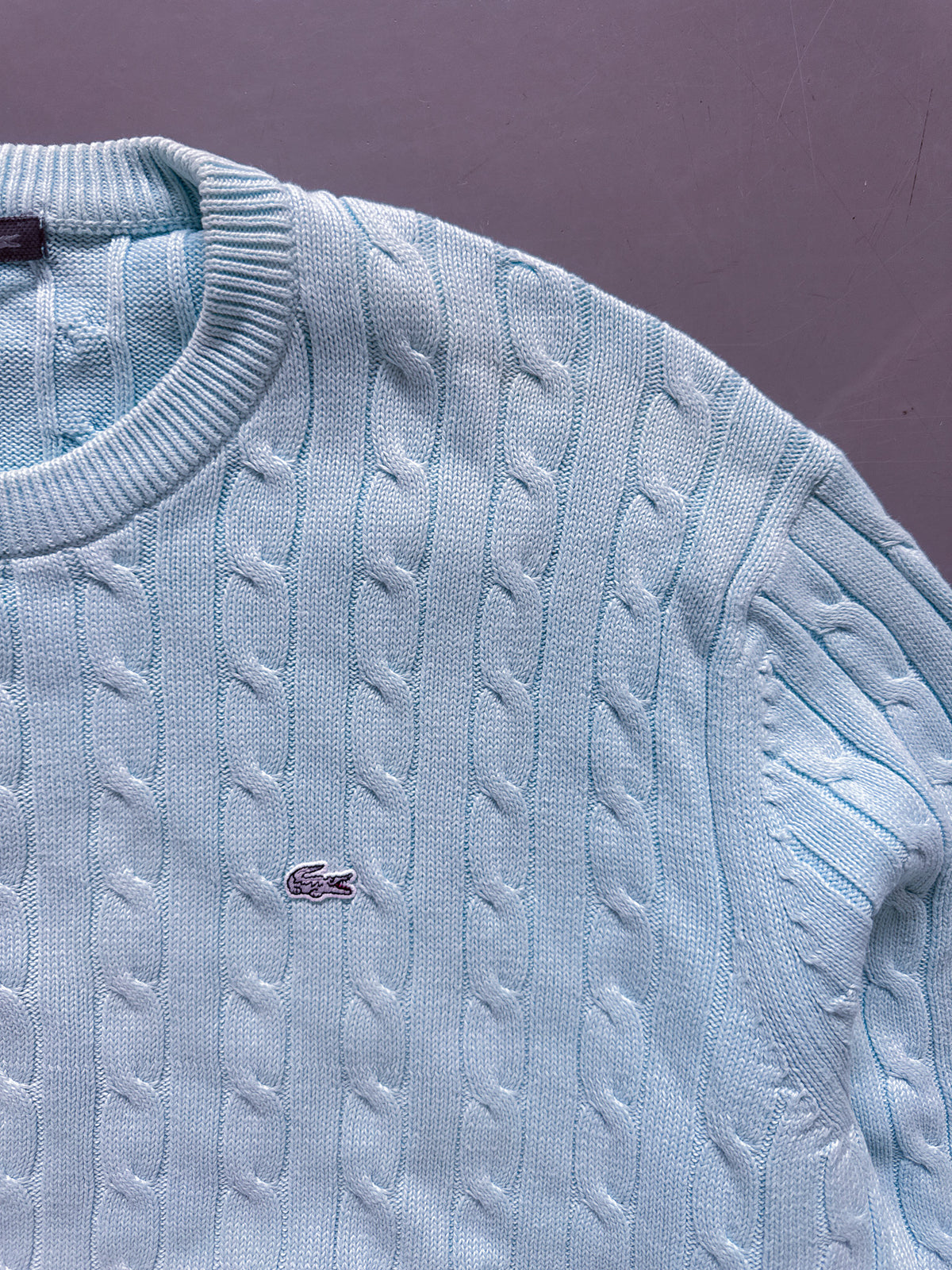 Lacoste Vintage *Babyblue* Pullover | L