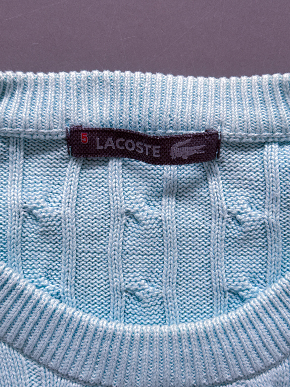 Lacoste Vintage *Babyblue* Pullover | L