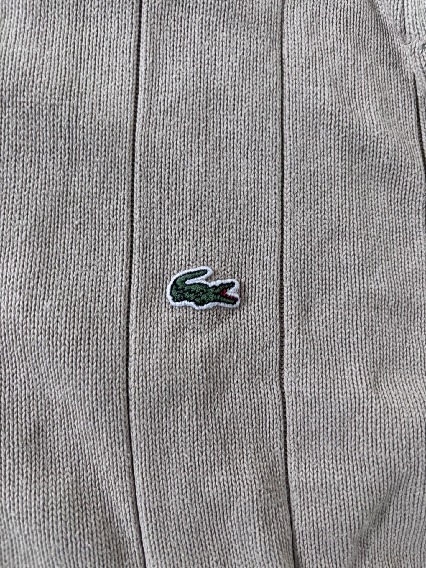Lacoste Vintage Strickjacke | XL