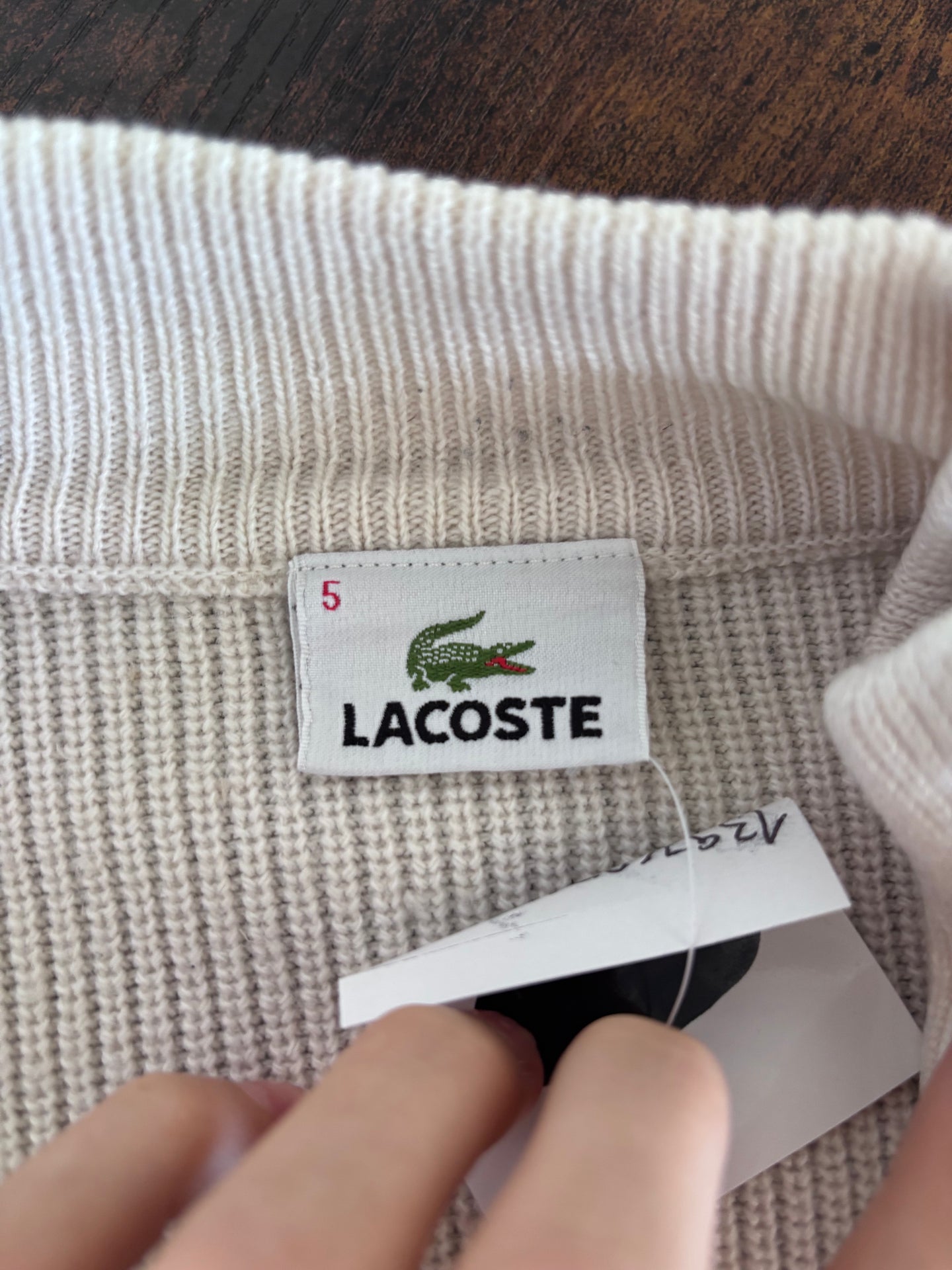 Lacoste Vintage *PREMIUM* Strickjacke | M