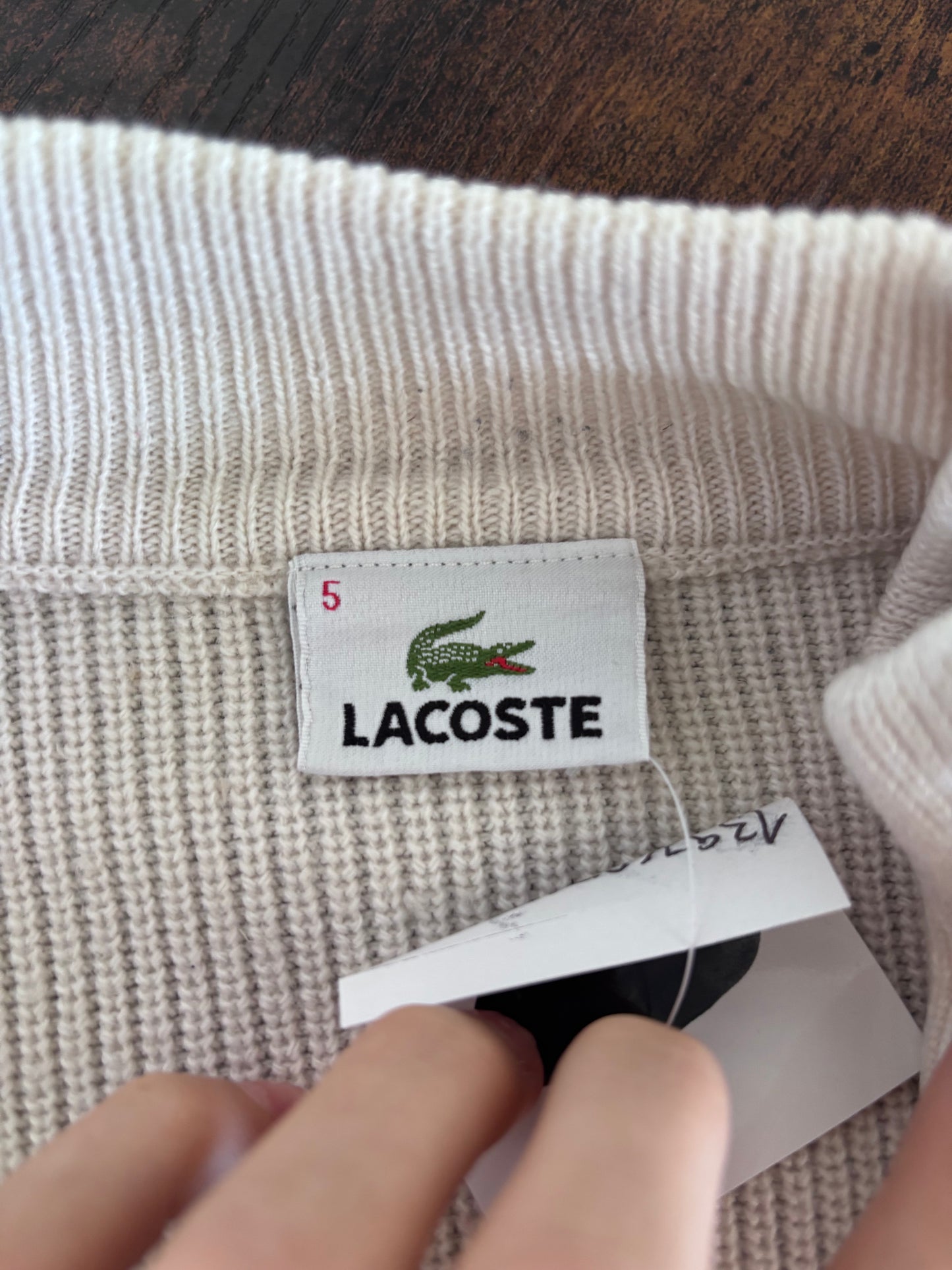 Lacoste Vintage *PREMIUM* Strickjacke | M