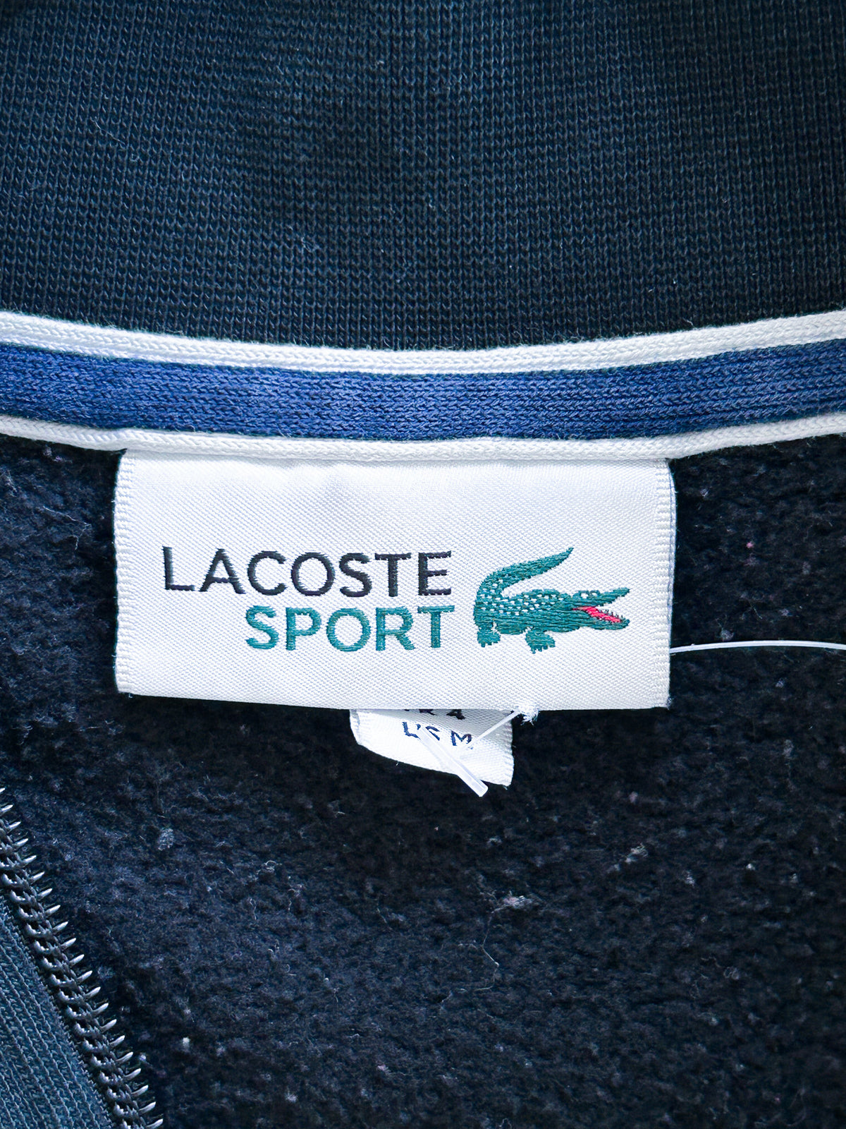 Lacoste Vintage Zip-Pullover | M