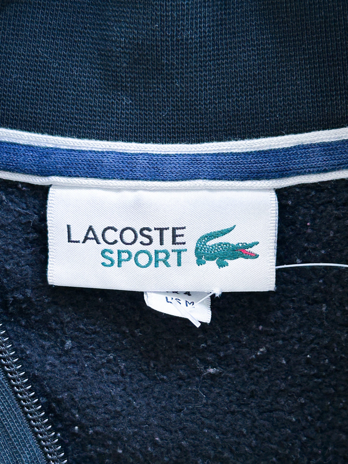 Lacoste Vintage Zip-Pullover | M